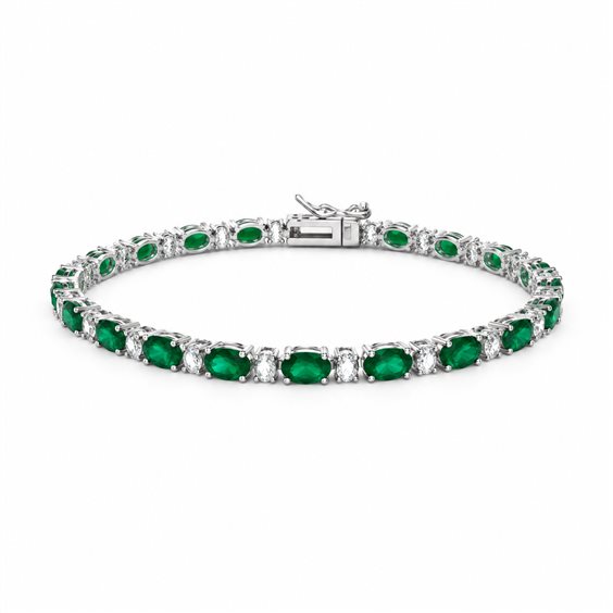 Pulsera Ultima Edizione Mujer in Plata BAO1875.VERDE - BAO1875.VERDE